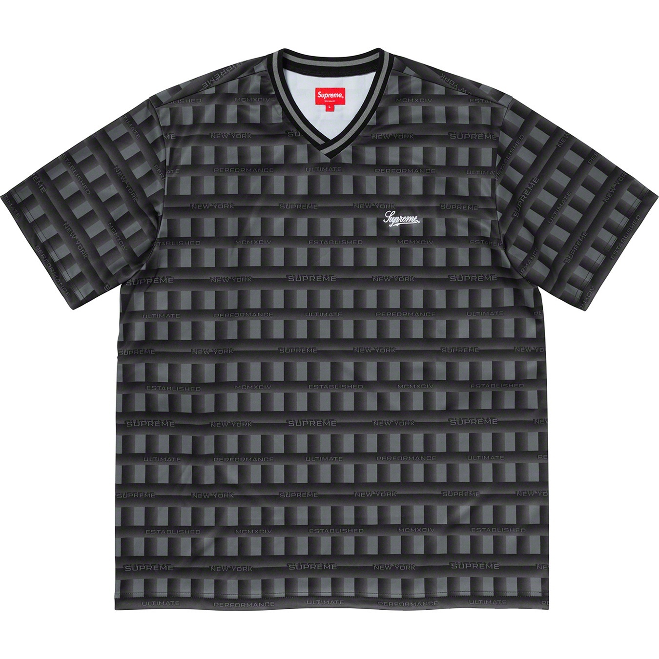 Grid Soccer Jersey view 6